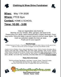 Clothing Drive